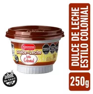 DULCE DE LECHE LA SERENISIMA COLONIAL 250 OFERTA